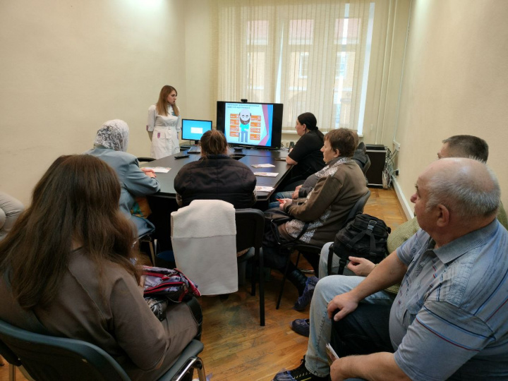 В кардиодиспансере прошла третья школа для пациентов с хронической сердечной недостаточностью