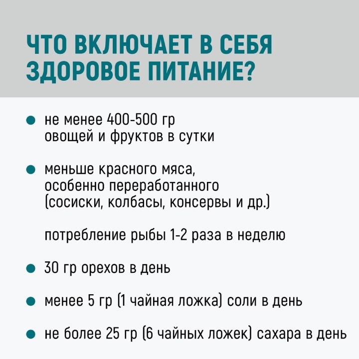 здоровое питание